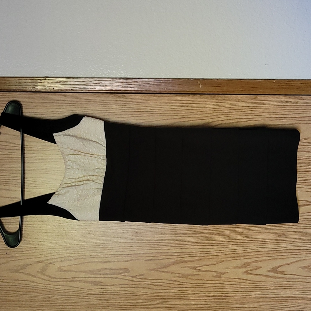 Small black form fitting dress